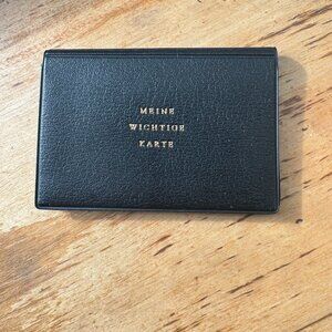 NWOT Hightide Pass & Card Case (CLASSIC) Black